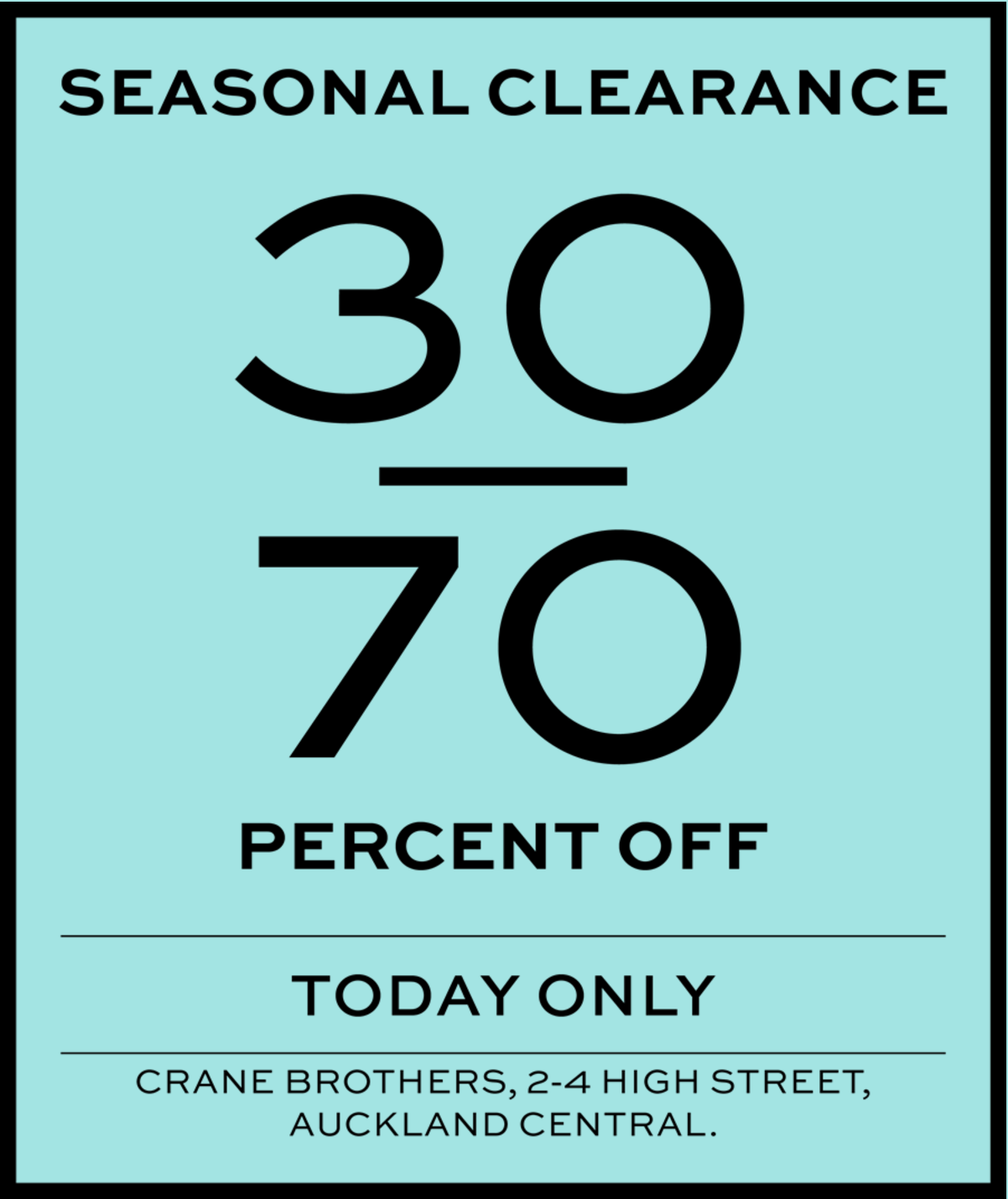 Seasonal Clearance | Dispatch