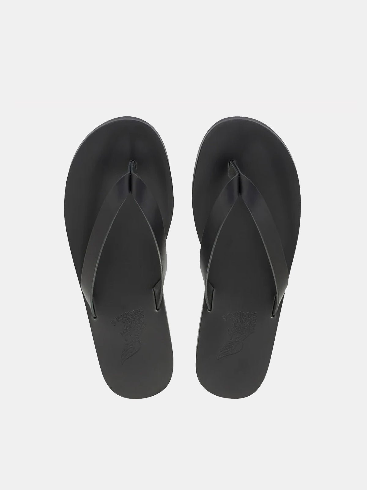 Ancient Greek Sandals Solon Leather Sandal - Black | 