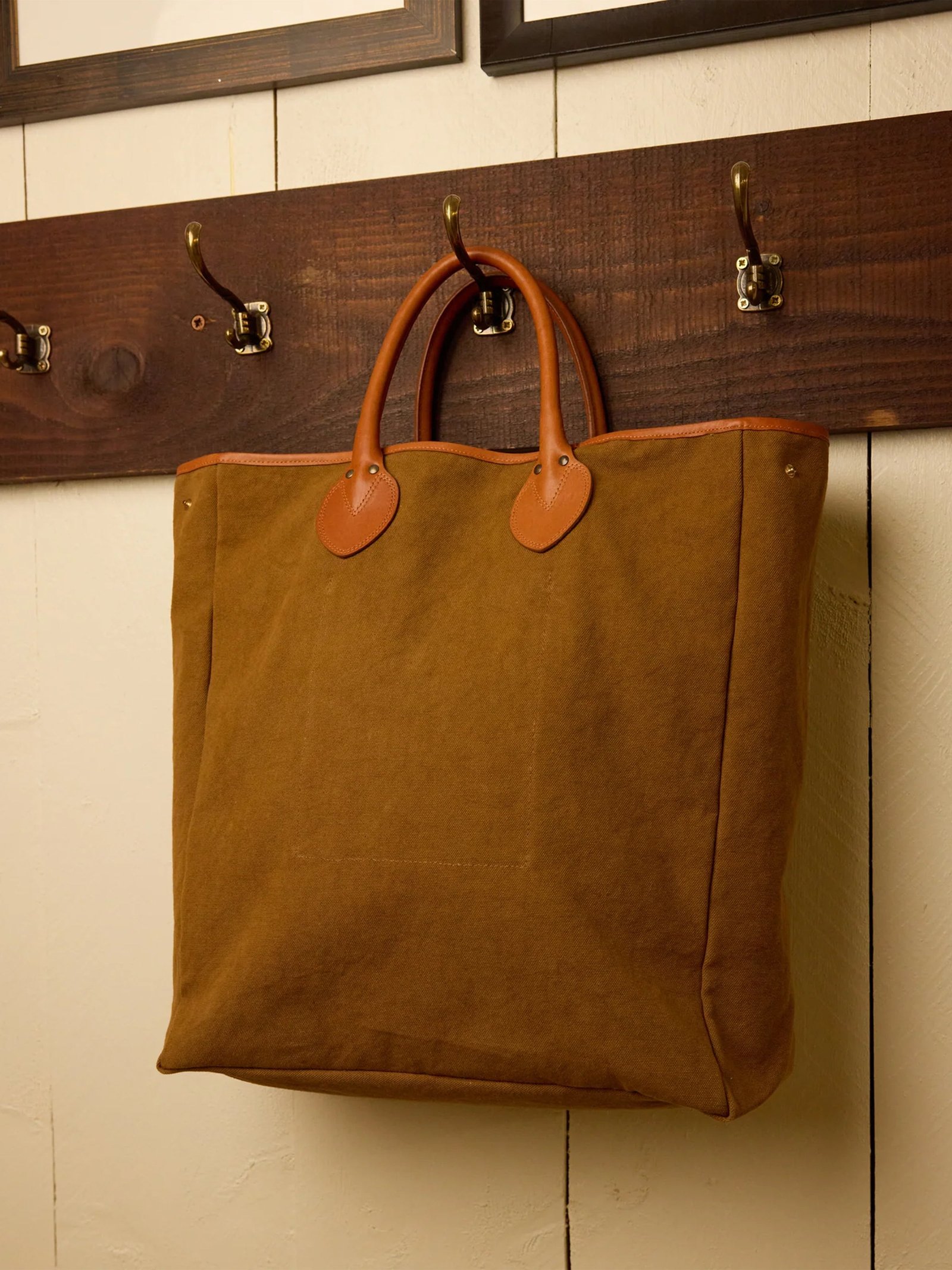 Fortela Canvas Tote Bag - Camel | 